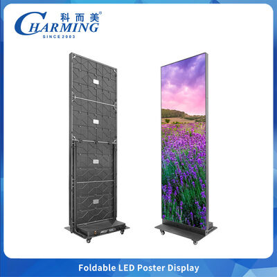 Processo GOB LED Poster Screen P2 Foldable Indoor Front Manutenção da fábrica