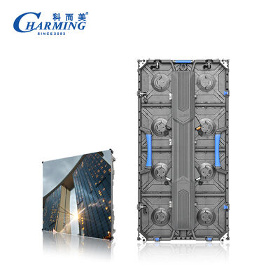 Painel de Vídeo LED P3.91 com Alta Taxa de Atualização Externa de 3840Hz com Gabinete de Alumínio Fundido e Design Leve de 500x1000mm