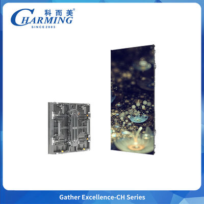 Tela de LED de alto brilho, parede de vídeo modular, painel de tela comercial interna, display de LED