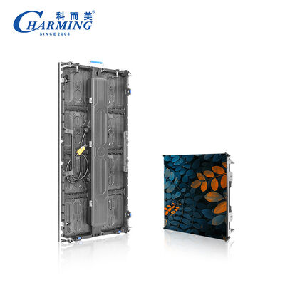 Charmoso CM-EE série à prova d'água Full Color LED vídeo display de parede projetado para aluguel Com armário de liga de alumínio e empilhamento preciso